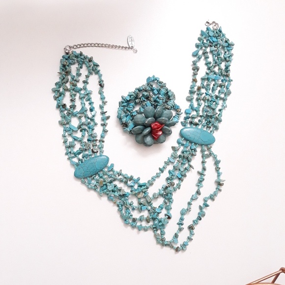 Jules B. beaded necklace + bracelet - Picture 2 of 8